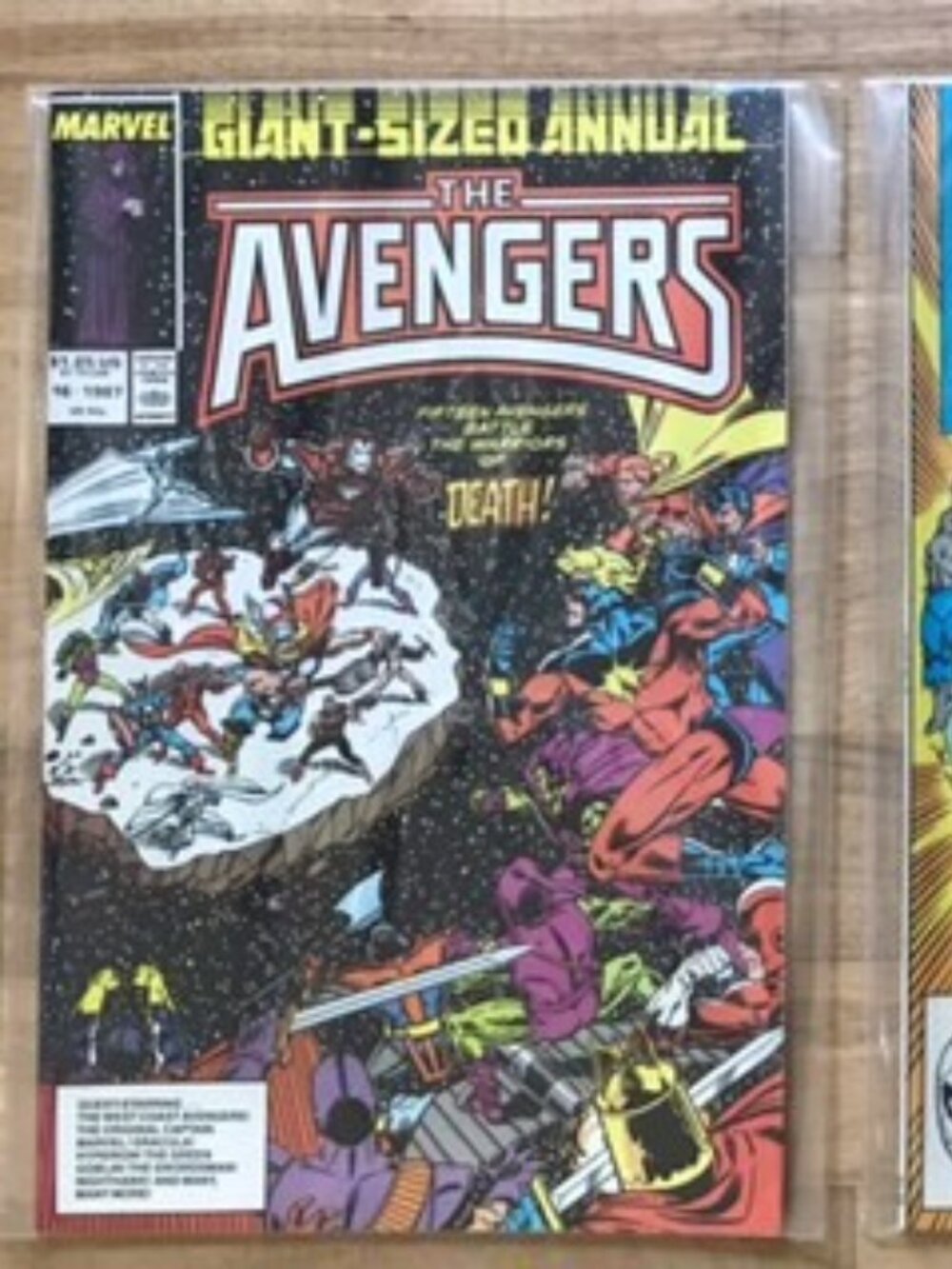 Lot of 3 The Avengers Annual Original Comics, #16 (1987), #17 (1988), #18(1989)